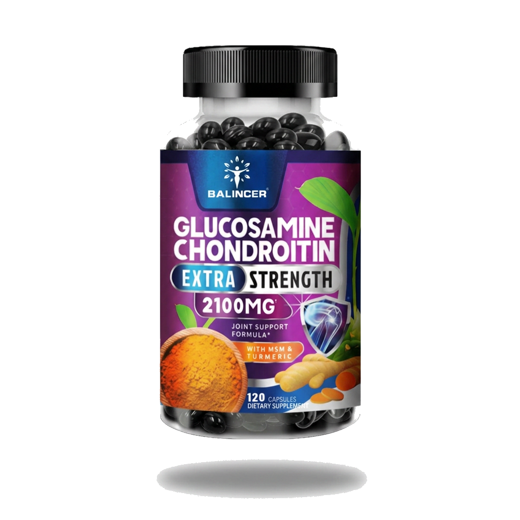 Balincer Glucosamine Chondroitin 2100mg joint support bottle