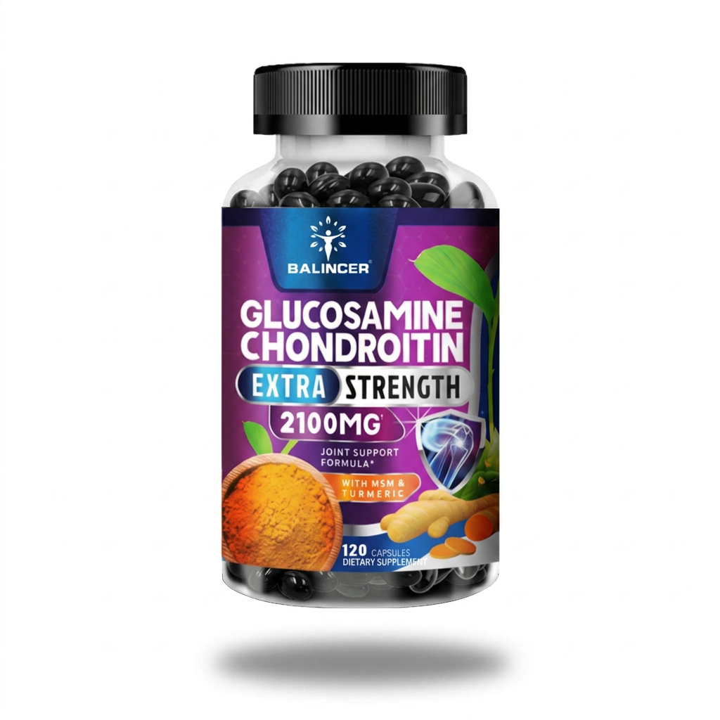 Balincer Glucosamine Chondroitin 2100mg joint support bottle